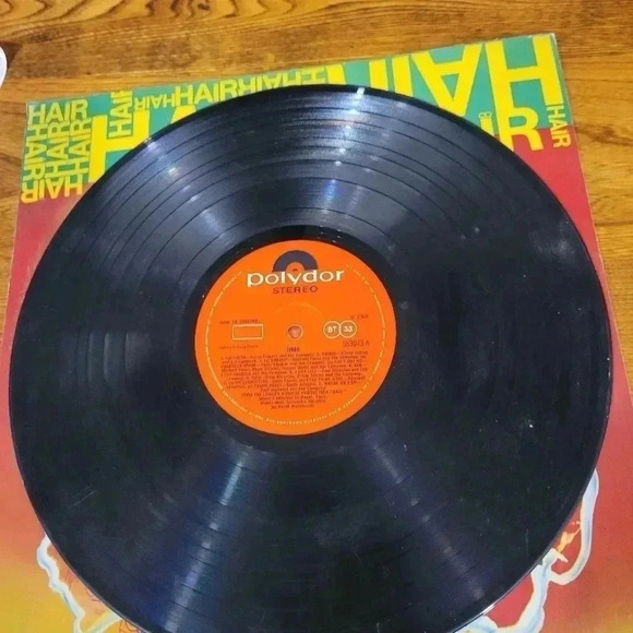 HAIR 1968 LP made in England Polydor Stero London Cast - Picture 6 of 7